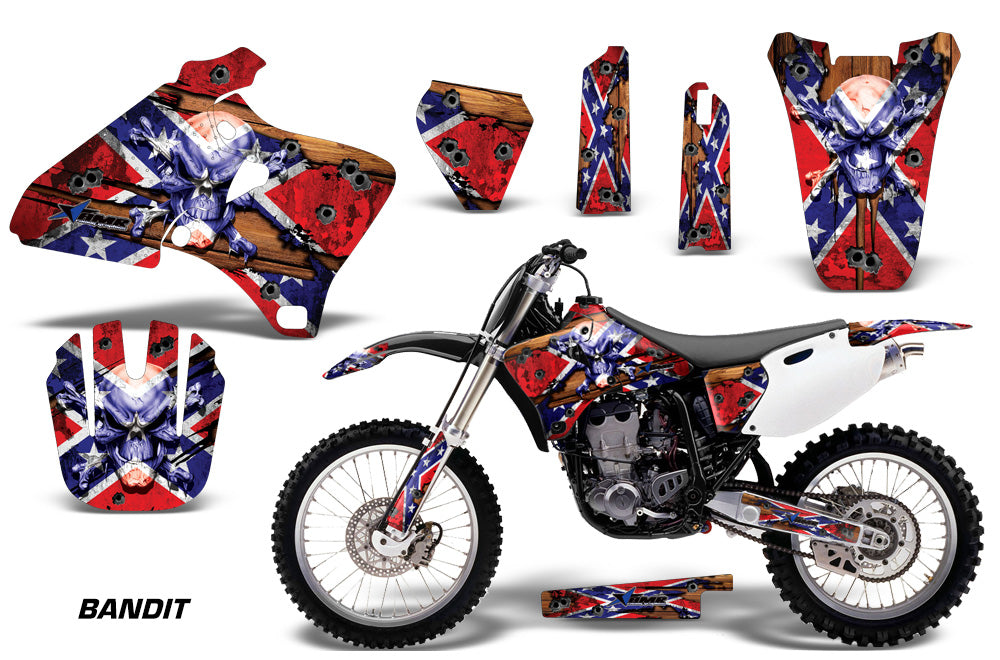 Dirt Bike Graphics Kit Decal Wrap For Yamaha YZ 250F/400F/426F 1998-2002 BANDIT-atv motorcycle utv parts accessories gear helmets jackets gloves pantsAll Terrain Depot