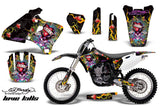 Dirt Bike Graphics Kit Decal Wrap For Yamaha YZ 250F/400F/426F 1998-2002 EDHLK BLACK