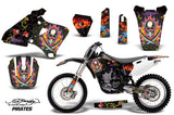 Dirt Bike Graphics Kit Decal Wrap For Yamaha YZ 250F/400F/426F 1998-2002 EDHP BLACK