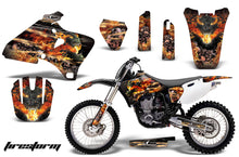 Load image into Gallery viewer, Dirt Bike Graphics Kit Decal Wrap For Yamaha YZ 250F/400F/426F 1998-2002 FIRESTORM BLACK-atv motorcycle utv parts accessories gear helmets jackets gloves pantsAll Terrain Depot