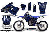 Dirt Bike Graphics Kit Decal Wrap For Yamaha YZ 250F/400F/426F 1998-2002 HISH BLUE