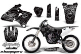 Dirt Bike Graphics Kit Decal Wrap For Yamaha YZ 250F/400F/426F 1998-2002 HISH SILVER