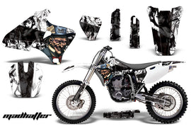 Dirt Bike Graphics Kit Decal Wrap For Yamaha YZ 250F/400F/426F 1998-2002 HATTER WHITE BLACK-atv motorcycle utv parts accessories gear helmets jackets gloves pantsAll Terrain Depot