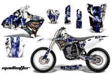 Load image into Gallery viewer, Dirt Bike Graphics Kit Decal Wrap For Yamaha YZ 250F/400F/426F 1998-2002 HATTER WHITE BLUE-atv motorcycle utv parts accessories gear helmets jackets gloves pantsAll Terrain Depot