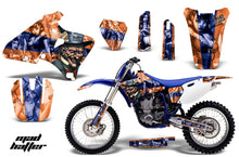 Load image into Gallery viewer, Dirt Bike Graphics Kit Decal Wrap For Yamaha YZ 250F/400F/426F 1998-2002 HATTER BLUE ORANGE-atv motorcycle utv parts accessories gear helmets jackets gloves pantsAll Terrain Depot