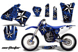 Dirt Bike Graphics Kit Decal Wrap For Yamaha YZ 250F/400F/426F 1998-2002 NORTHSTAR BLUE