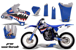 Dirt Bike Graphics Kit Decal Wrap For Yamaha YZ 250F/400F/426F 1998-2002 WARHAWK BLUE-atv motorcycle utv parts accessories gear helmets jackets gloves pantsAll Terrain Depot