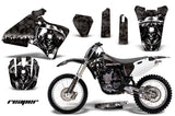 Dirt Bike Graphics Kit Decal Wrap For Yamaha YZ 250F/400F/426F 1998-2002 REAPER BLACK