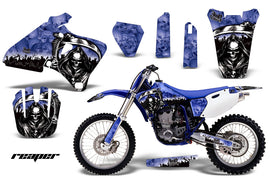Dirt Bike Graphics Kit Decal Wrap For Yamaha YZ 250F/400F/426F 1998-2002 REAPER BLUE-atv motorcycle utv parts accessories gear helmets jackets gloves pantsAll Terrain Depot