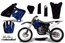 Load image into Gallery viewer, Dirt Bike Graphics Kit Decal Wrap For Yamaha YZ 250F/400F/426F 1998-2002 RELOADED BLUE BLACK-atv motorcycle utv parts accessories gear helmets jackets gloves pantsAll Terrain Depot