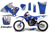 Dirt Bike Graphics Kit Decal Wrap For Yamaha YZ 250F/400F/426F 1998-2002 TBOMBER BLUE