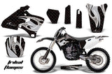 Dirt Bike Graphics Kit Decal Wrap For Yamaha YZ 250F/400F/426F 1998-2002 TRIBAL WHITE BLACK