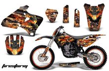 Load image into Gallery viewer, Graphics Kit Decal Wrap + # Plates For Yamaha YZ 250F/400F/426F 1998-2002 FIRESTORM BLACK-atv motorcycle utv parts accessories gear helmets jackets gloves pantsAll Terrain Depot