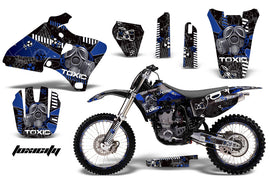 Graphics Kit Decal Wrap + # Plates For Yamaha YZ 250F/400F/426F 1998-2002 TOXIC BLUE BLACK-atv motorcycle utv parts accessories gear helmets jackets gloves pantsAll Terrain Depot
