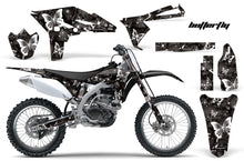 Load image into Gallery viewer, Dirt Bike Graphics Kit Decal Sticker Wrap For Yamaha YZ250F 2010-2013 BUTTERFLIES WHITE BLACK-atv motorcycle utv parts accessories gear helmets jackets gloves pantsAll Terrain Depot