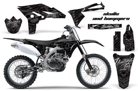 Dirt Bike Graphics Kit Decal Sticker Wrap For Yamaha YZ250F 2010-2013 HISH SILVER-atv motorcycle utv parts accessories gear helmets jackets gloves pantsAll Terrain Depot