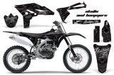 Dirt Bike Graphics Kit Decal Sticker Wrap For Yamaha YZ250F 2010-2013 HISH SILVER