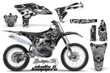 Dirt Bike Graphics Kit Decal Sticker Wrap For Yamaha YZ250F 2010-2013 HISH WHITE