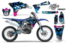 Load image into Gallery viewer, Dirt Bike Graphics Kit Decal Sticker Wrap For Yamaha YZ250F 2010-2013 FRENZY BLUE-atv motorcycle utv parts accessories gear helmets jackets gloves pantsAll Terrain Depot
