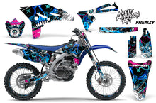Load image into Gallery viewer, Graphics Kit Decal Sticker Wrap + # Plates For Yamaha YZ250F 2010-2013 FRENZY BLUE-atv motorcycle utv parts accessories gear helmets jackets gloves pantsAll Terrain Depot
