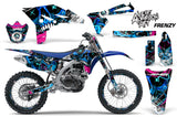 Graphics Kit Decal Sticker Wrap + # Plates For Yamaha YZ250F 2010-2013 FRENZY BLUE