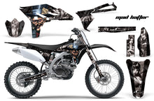 Load image into Gallery viewer, Dirt Bike Graphics Kit Decal Sticker Wrap For Yamaha YZ250F 2010-2013 HATTER SILVER BLACK-atv motorcycle utv parts accessories gear helmets jackets gloves pantsAll Terrain Depot