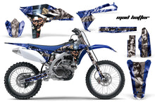 Load image into Gallery viewer, Dirt Bike Graphics Kit Decal Sticker Wrap For Yamaha YZ250F 2010-2013 HATTER SILVER BLUE-atv motorcycle utv parts accessories gear helmets jackets gloves pantsAll Terrain Depot