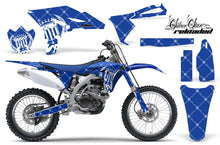 Load image into Gallery viewer, Dirt Bike Graphics Kit Decal Sticker Wrap For Yamaha YZ250F 2010-2013 RELOADED WHITE BLUE-atv motorcycle utv parts accessories gear helmets jackets gloves pantsAll Terrain Depot
