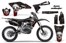 Load image into Gallery viewer, Graphics Kit Decal Sticker Wrap + # Plates For Yamaha YZ250F 2010-2013 BONES BLACK-atv motorcycle utv parts accessories gear helmets jackets gloves pantsAll Terrain Depot