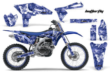 Load image into Gallery viewer, Graphics Kit Decal Sticker Wrap + # Plates For Yamaha YZ250F 2010-2013 BUTTERFLIES WHITE BLUE-atv motorcycle utv parts accessories gear helmets jackets gloves pantsAll Terrain Depot