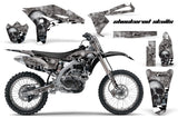 Graphics Kit Decal Sticker Wrap + # Plates For Yamaha YZ250F 2010-2013 CHECKERED BLACK