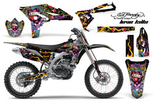 Load image into Gallery viewer, Graphics Kit Decal Sticker Wrap + # Plates For Yamaha YZ250F 2010-2013 EDHLK BLACK-atv motorcycle utv parts accessories gear helmets jackets gloves pantsAll Terrain Depot