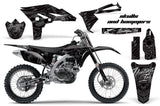 Graphics Kit Decal Sticker Wrap + # Plates For Yamaha YZ250F 2010-2013 HISH SILVER