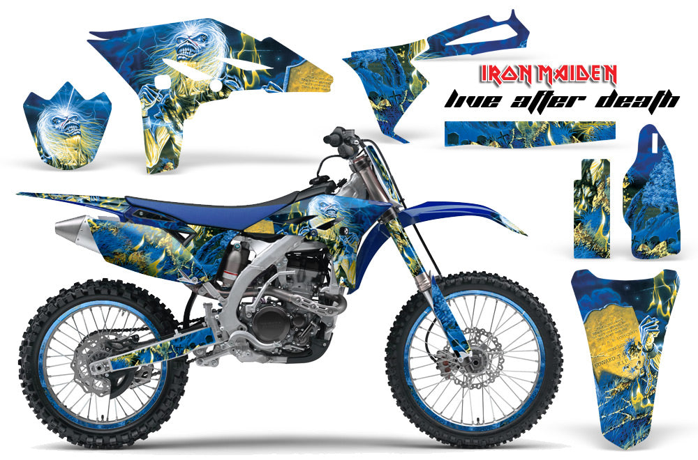 Graphics Kit Decal Sticker Wrap + # Plates For Yamaha YZ250F 2010-2013 IM LAD-atv motorcycle utv parts accessories gear helmets jackets gloves pantsAll Terrain Depot
