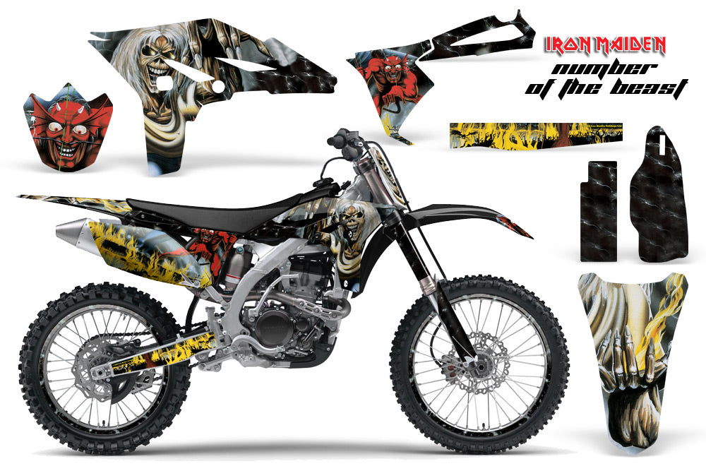 Graphics Kit Decal Sticker Wrap + # Plates For Yamaha YZ250F 2010-2013 IM NOTB-atv motorcycle utv parts accessories gear helmets jackets gloves pantsAll Terrain Depot