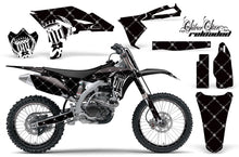 Load image into Gallery viewer, Graphics Kit Decal Sticker Wrap + # Plates For Yamaha YZ250F 2010-2013 RELOADED WHITE BLACK-atv motorcycle utv parts accessories gear helmets jackets gloves pantsAll Terrain Depot