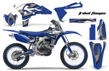 Load image into Gallery viewer, Graphics Kit Decal Sticker Wrap + # Plates For Yamaha YZ250F 2010-2013 TRIBAL WHITE BLUE-atv motorcycle utv parts accessories gear helmets jackets gloves pantsAll Terrain Depot