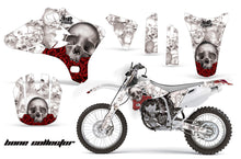 Load image into Gallery viewer, Dirt Bike Graphics Kit Decal Wrap For Yamaha WR250 WR450F 2005-2006 BONES WHITE-atv motorcycle utv parts accessories gear helmets jackets gloves pantsAll Terrain Depot