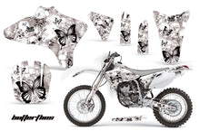 Load image into Gallery viewer, Dirt Bike Graphics Kit Decal Wrap For Yamaha WR250 WR450F 2005-2006 BUTTERFLIES BLACK WHITE-atv motorcycle utv parts accessories gear helmets jackets gloves pantsAll Terrain Depot