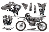 Dirt Bike Graphics Kit Decal Wrap For Yamaha YZ250F YZ450F 2003-2005 CHECKERED BLACK