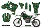 Dirt Bike Graphics Kit Decal Wrap For Yamaha WR250 WR450F 2005-2006 DIGICAMO GREEN