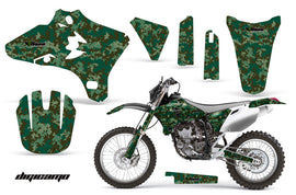 Dirt Bike Graphics Kit Decal Wrap For Yamaha YZ250F YZ450F 2003-2005 DIGICAMO GREEN-atv motorcycle utv parts accessories gear helmets jackets gloves pantsAll Terrain Depot