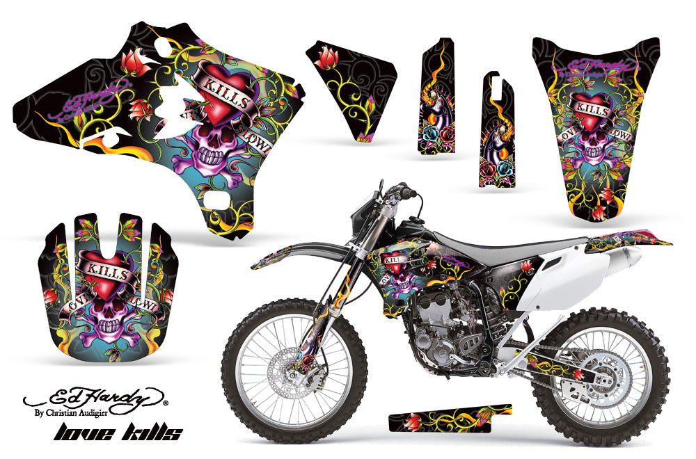Dirt Bike Graphics Kit Decal Wrap For Yamaha WR250 WR450F – All Terrain Depot
