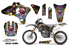 Dirt Bike Graphics Kit Decal Wrap For Yamaha YZ250F YZ450F 2003-2005 EDHLK BLACK-atv motorcycle utv parts accessories gear helmets jackets gloves pantsAll Terrain Depot