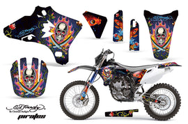 Dirt Bike Graphics Kit Decal Wrap For Yamaha WR250 WR450F 2005-2006 EDHP BLUE-atv motorcycle utv parts accessories gear helmets jackets gloves pantsAll Terrain Depot