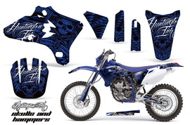 Dirt Bike Graphics Kit Decal Wrap For Yamaha WR250 WR450F 2005-2006 HISH BLUE-atv motorcycle utv parts accessories gear helmets jackets gloves pantsAll Terrain Depot