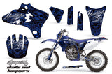 Dirt Bike Graphics Kit Decal Wrap For Yamaha WR250 WR450F 2005-2006 HISH BLUE
