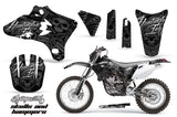Dirt Bike Graphics Kit Decal Wrap For Yamaha WR250 WR450F 2005-2006 HISH SILVER