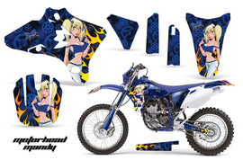 Dirt Bike Graphics Kit Decal Wrap For Yamaha YZ250F YZ450F 2003-2005 MOTO MANDY BLUE-atv motorcycle utv parts accessories gear helmets jackets gloves pantsAll Terrain Depot