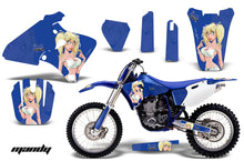 Load image into Gallery viewer, Dirt Bike Graphics Kit Decal Wrap For Yamaha YZ250F YZ450F 2003-2005 MANDY WHITE BLUE-atv motorcycle utv parts accessories gear helmets jackets gloves pantsAll Terrain Depot